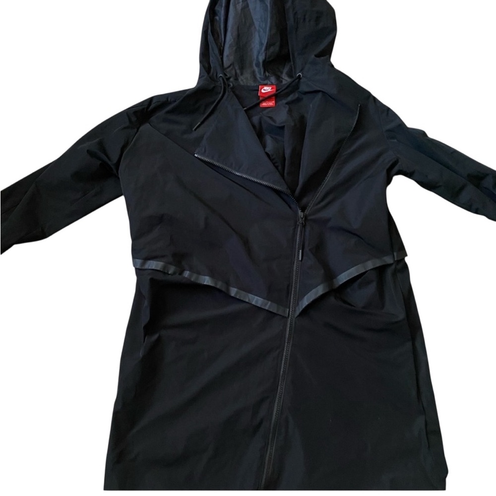 Nike Women's Bonded Parka Trench Jacket Tech Pack Black Nike 804031-010 Size S